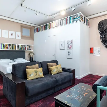 Guestready - Artist Loft With A Vertical Garden París Exterior foto